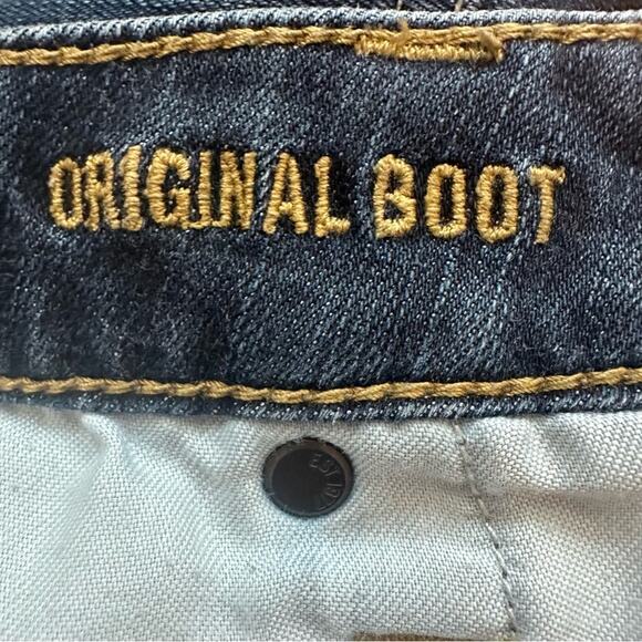 American Eagle Mens Original Boot Jeans Active Flex Blue Denim 33 x 34 - Picture 9 of 13